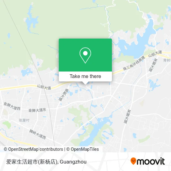 爱家生活超市(新杨店) map