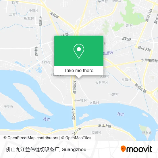 佛山九江益伟缝纫设备厂 map