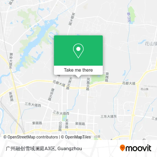 广州融创雪域澜庭A3区 map