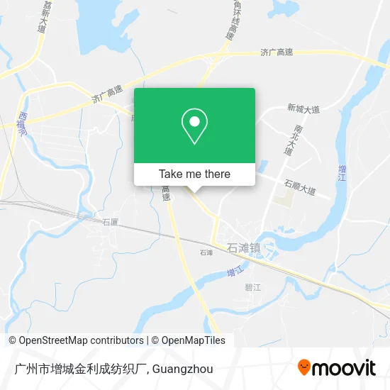 广州市增城金利成纺织厂 map