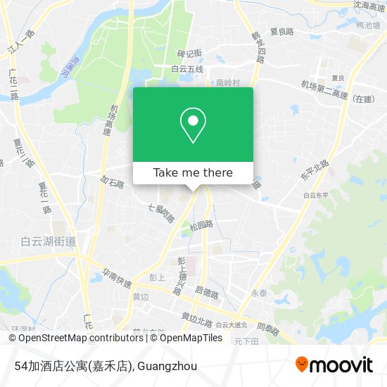 54加酒店公寓(嘉禾店) map