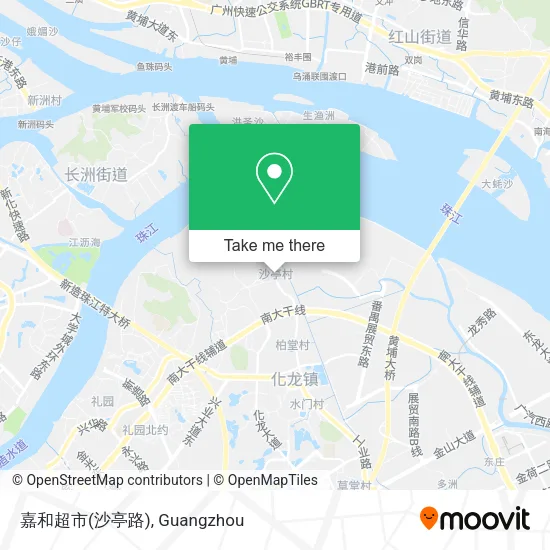 嘉和超市(沙亭路) map
