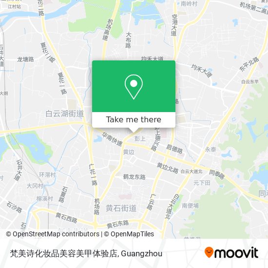 梵美诗化妆品美容美甲体验店 map