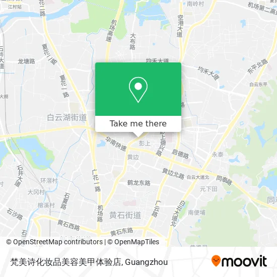 梵美诗化妆品美容美甲体验店 map