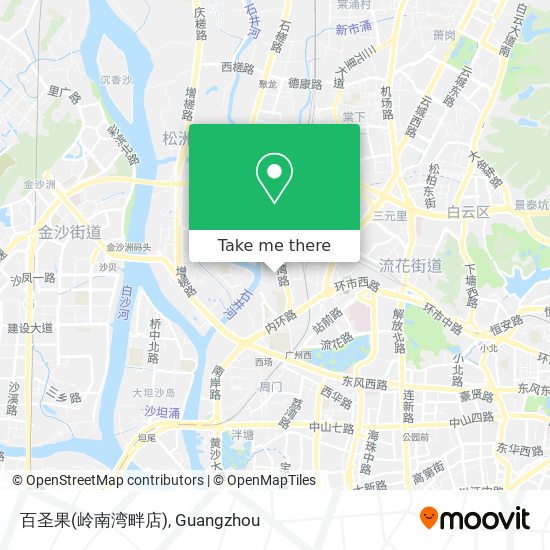百圣果(岭南湾畔店) map