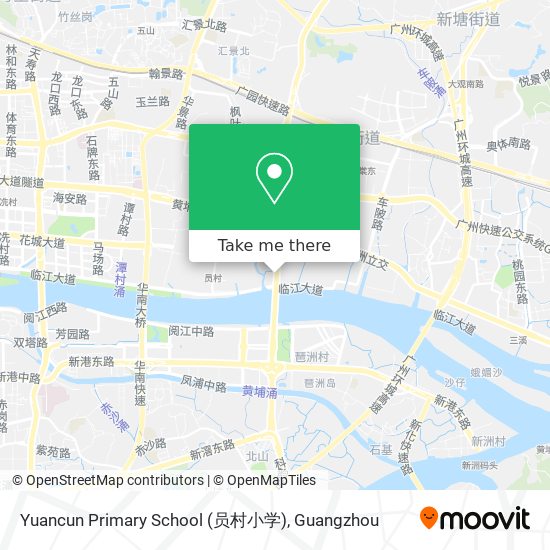 Yuancun Primary School (员村小学) map
