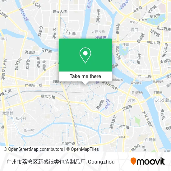广州市荔湾区新盛纸类包装制品厂 map