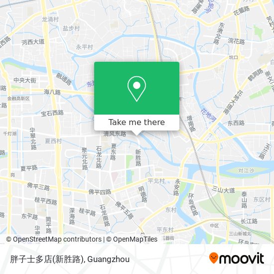 胖子士多店(新胜路) map