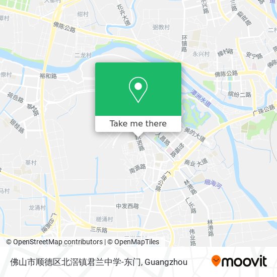 佛山市顺德区北滘镇君兰中学-东门 map