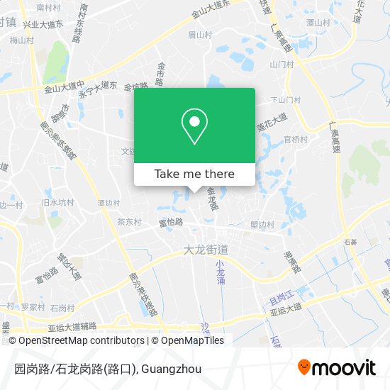 园岗路/石龙岗路(路口) map