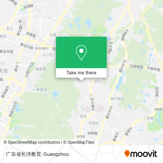 广东省长洋教育 map
