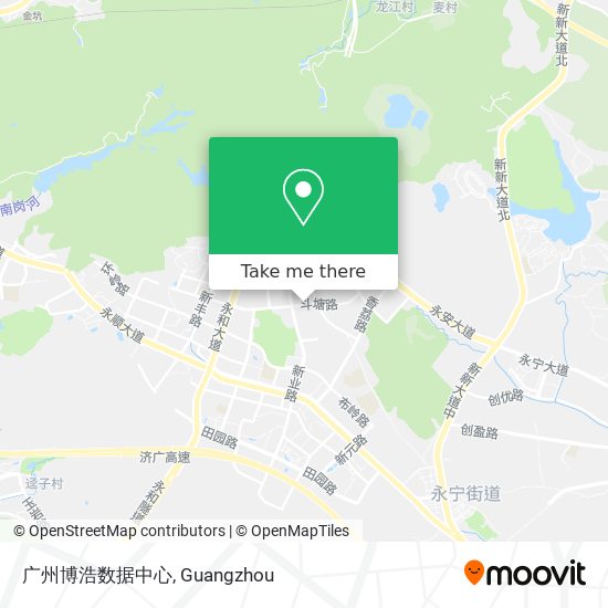 广州博浩数据中心 map