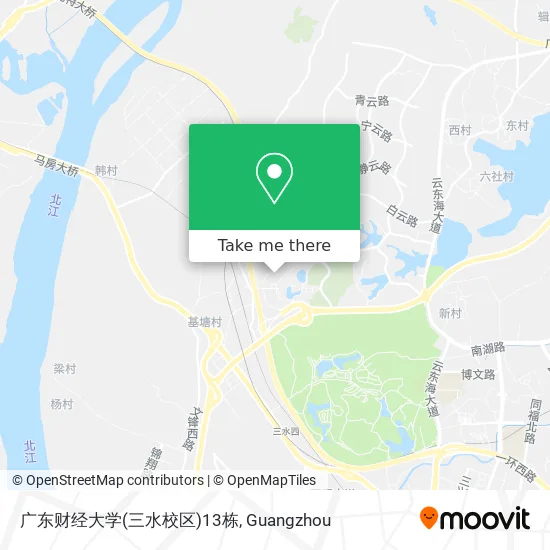 广东财经大学(三水校区)13栋 map