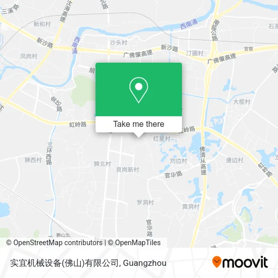 实宜机械设备(佛山)有限公司 map