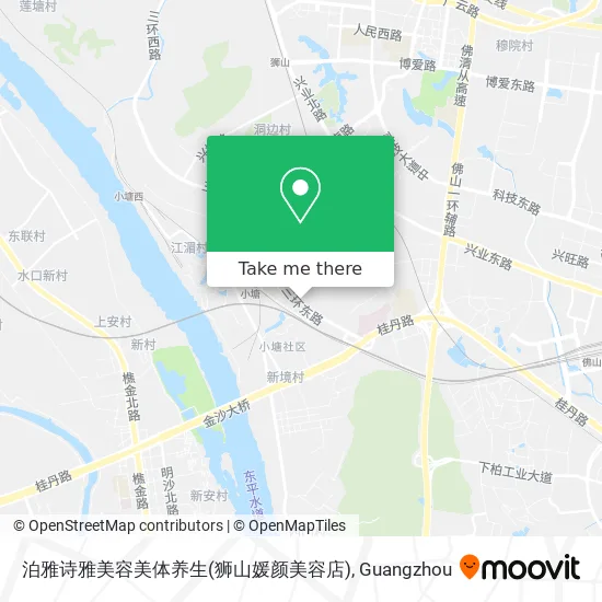泊雅诗雅美容美体养生(狮山媛颜美容店) map