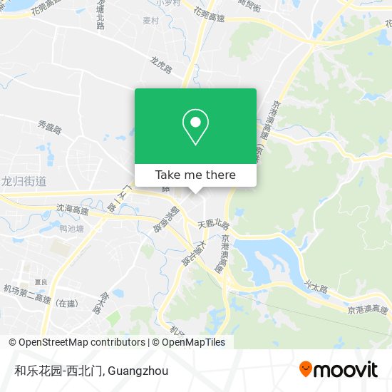 和乐花园-西北门 map