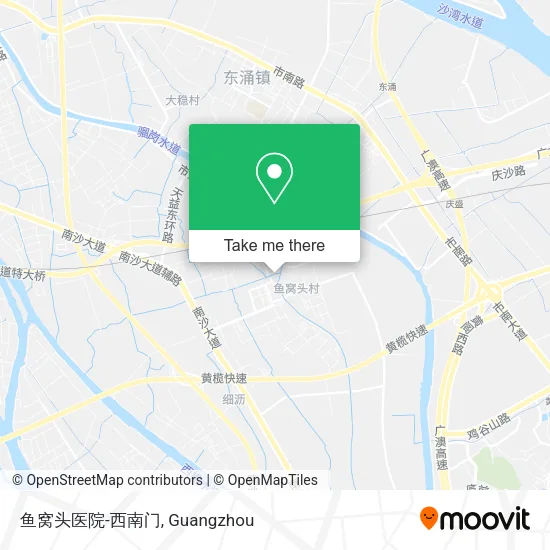 鱼窝头医院-西南门 map