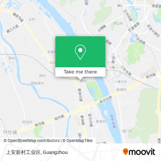上安新村工业区 map