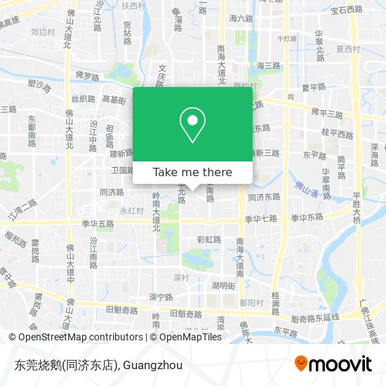 东莞烧鹅(同济东店) map