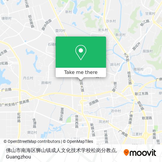 佛山市南海区狮山镇成人文化技术学校松岗分教点 map