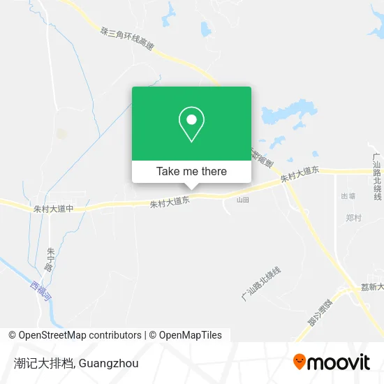 潮记大排档 map
