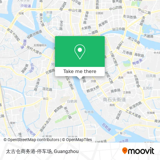 太古仓商务港-停车场 map