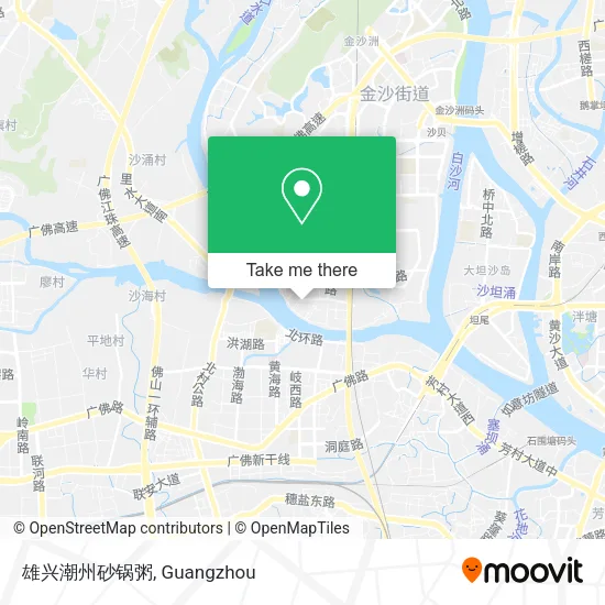 雄兴潮州砂锅粥 map