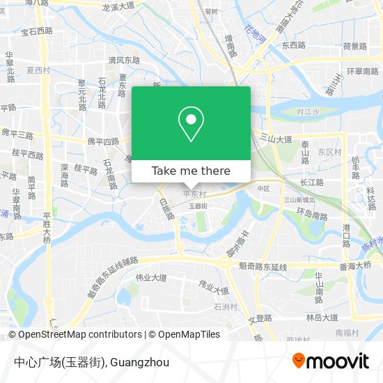 中心广场(玉器街) map