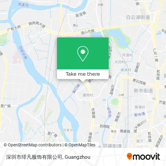 深圳市绯凡服饰有限公司 map