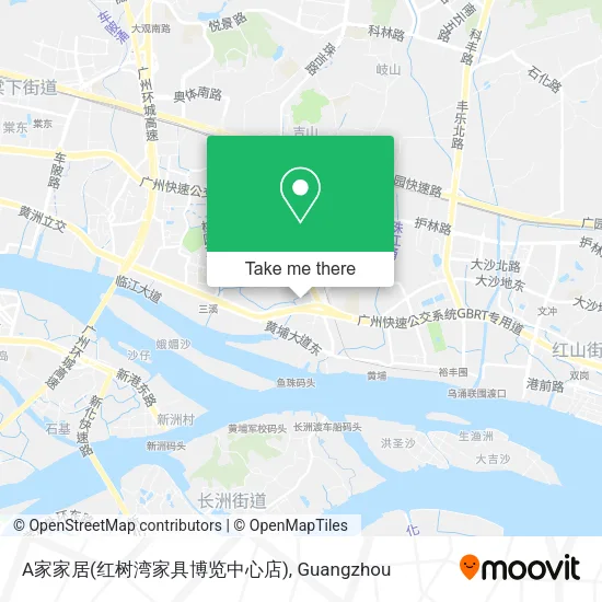 A家家居(红树湾家具博览中心店) map