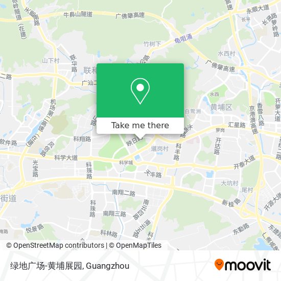 绿地广场-黄埔展园 map