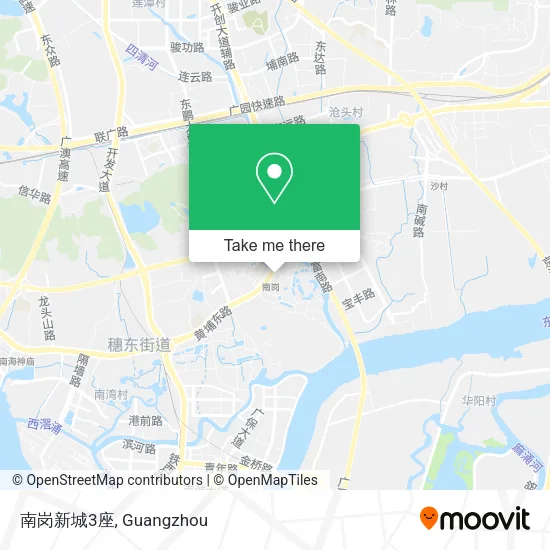 南岗新城3座 map