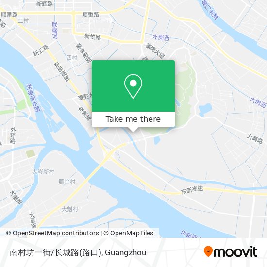 南村坊一街/长城路(路口) map