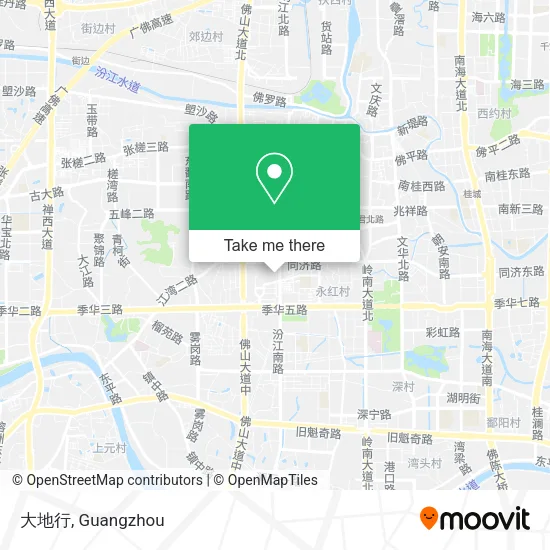 大地行 map