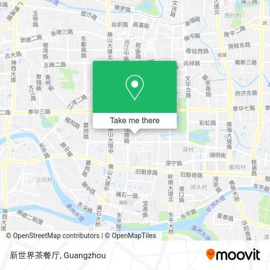 新世界茶餐厅 map