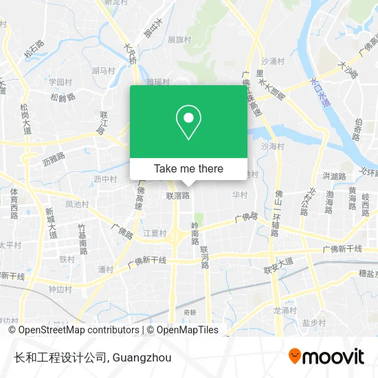 长和工程设计公司 map
