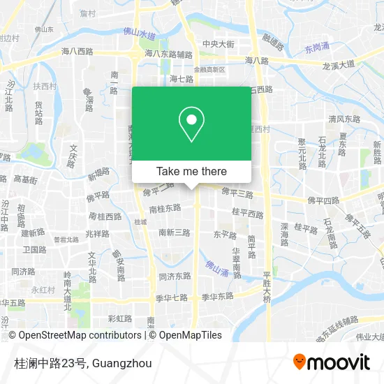 桂澜中路23号 map