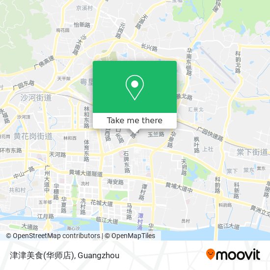 津津美食(华师店) map