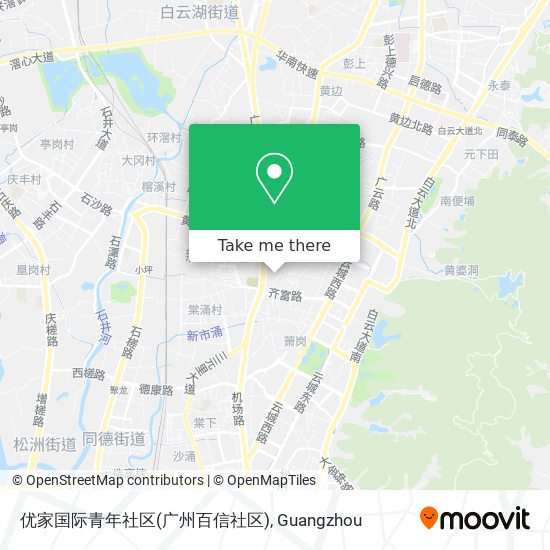 优家国际青年社区(广州百信社区) map