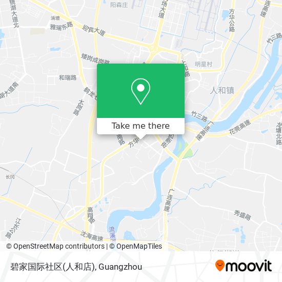 碧家国际社区(人和店) map