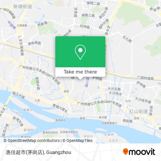惠佳超市(茅岗店) map