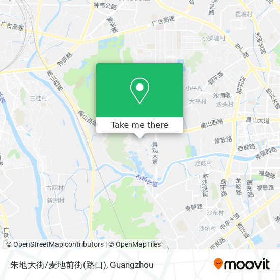 朱地大街/麦地前街(路口) map