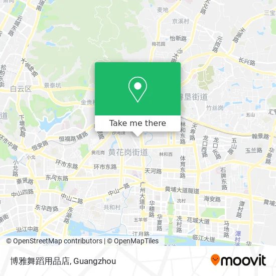 博雅舞蹈用品店 map