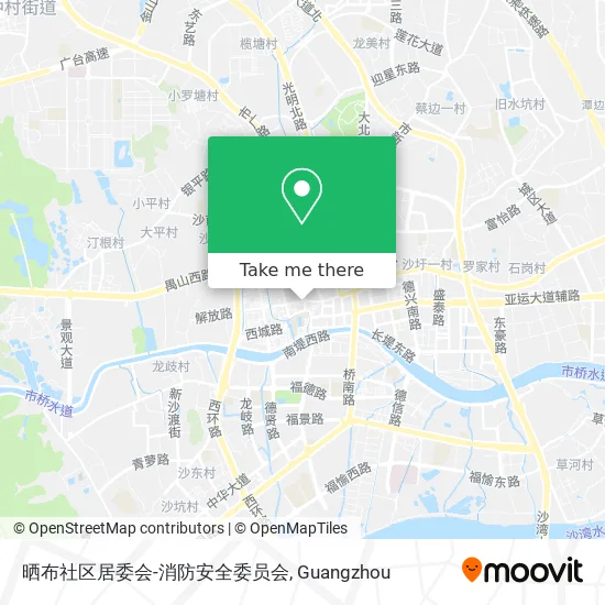 晒布社区居委会-消防安全委员会 map