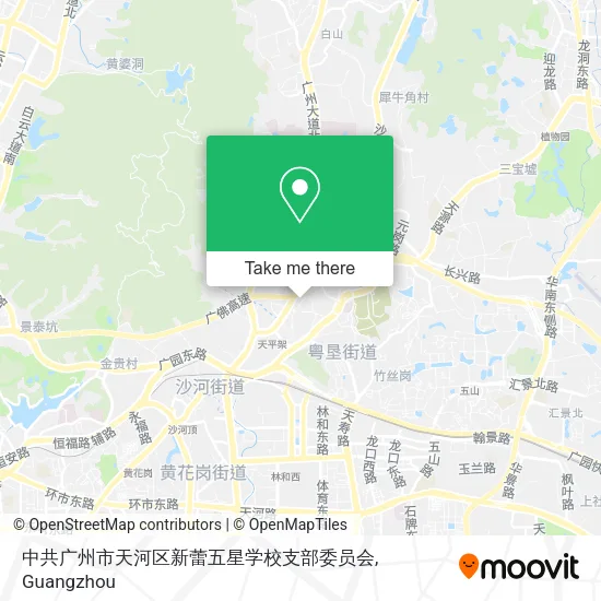 中共广州市天河区新蕾五星学校支部委员会 map