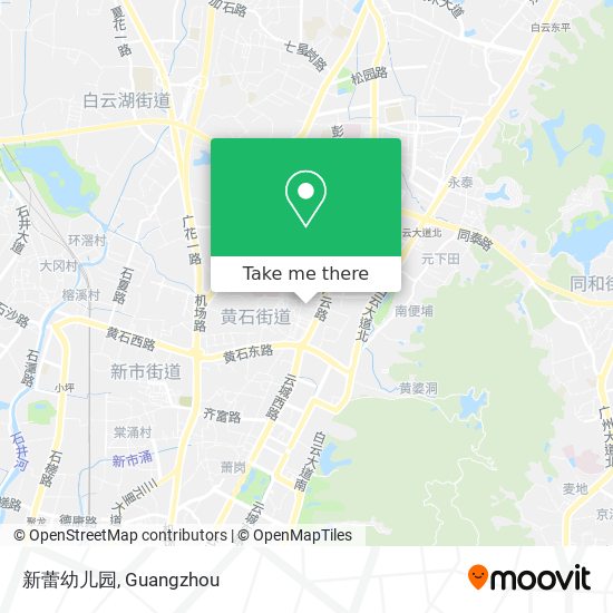 新蕾幼儿园 map