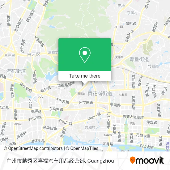 广州市越秀区嘉福汽车用品经营部 map