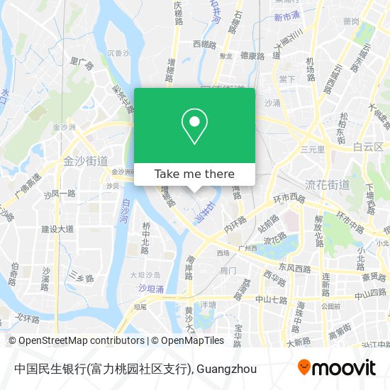 中国民生银行(富力桃园社区支行) map