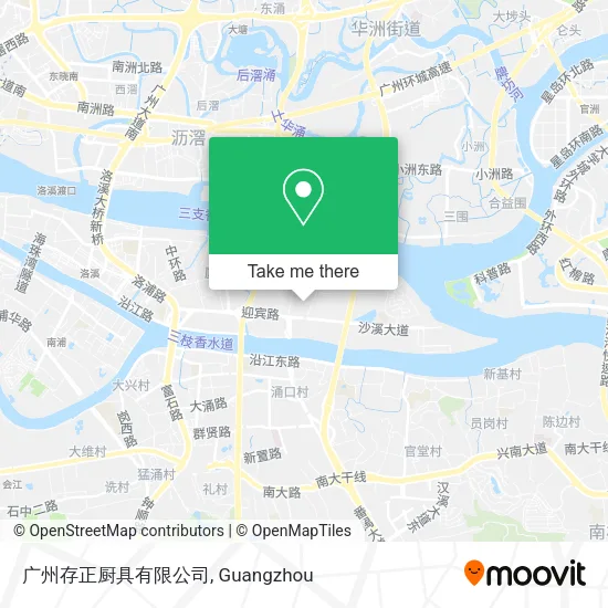 广州存正厨具有限公司 map