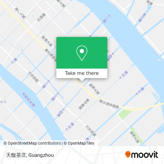 天馥茶庄 map